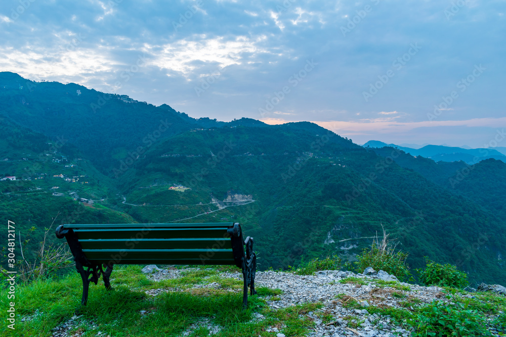 Front row seat to a mountain sunrise