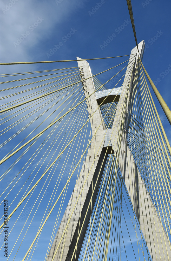 Obraz premium cable bridge