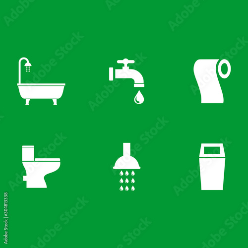 bathroom icon vector design symbol