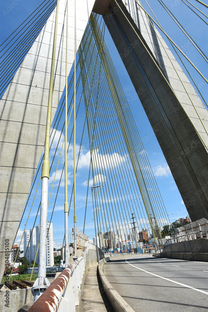 Obraz premium cable bridge