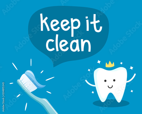 Dental health poster