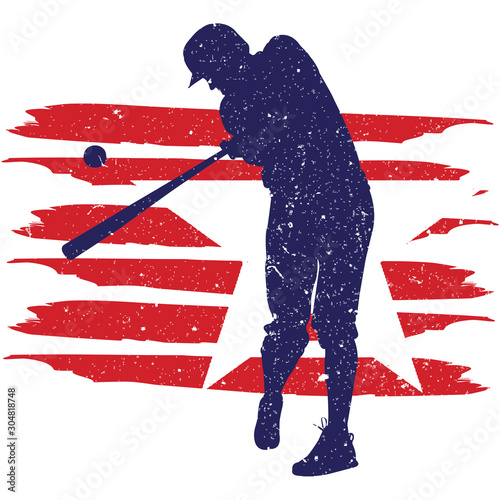 Baseball  flag, American Flag, Fourth of July, 4th of July, Patriotic, Cricut Silhouette Cut File, Cutting file
