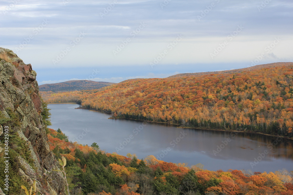 Autumn in the Porcupine Mountains