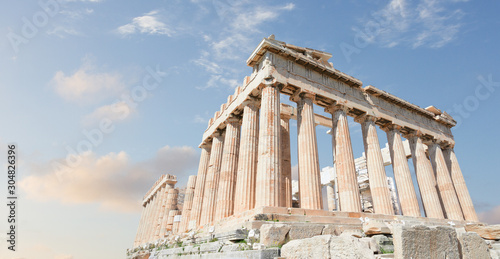 Parthenon temple, Athens photo