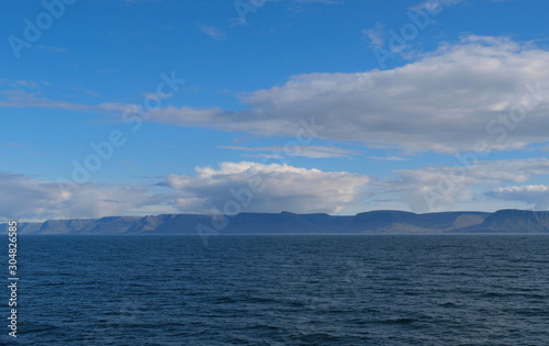 Eyjafjordur Fjord, Iceland from a cruise