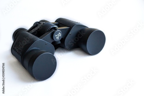 binoculars isolated on white background