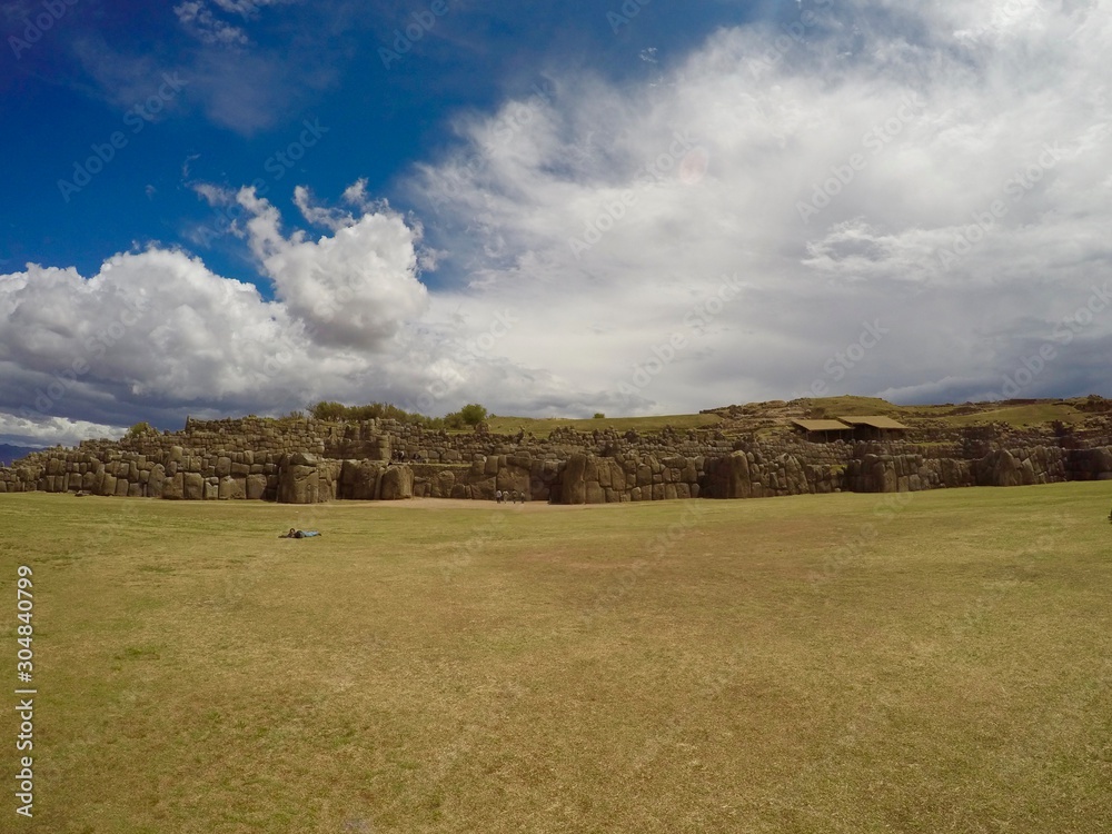 Obraz premium Clouds over Inka