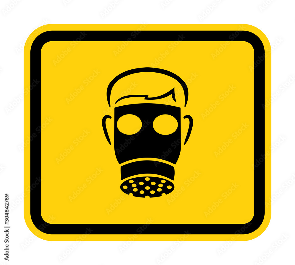 Symbol Wear Full Face Isolate On White Background,Vector Illustration EPS.10 Symbol Wear Full Face Isolate On White Background,Vector Illustration EPS.10