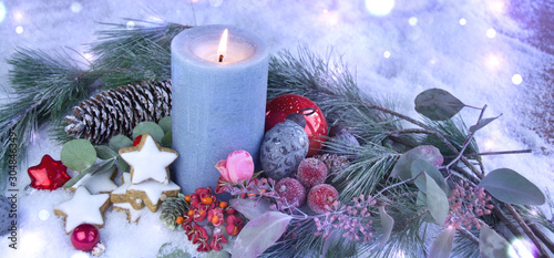 Weihnachten Hintergrund Ban...