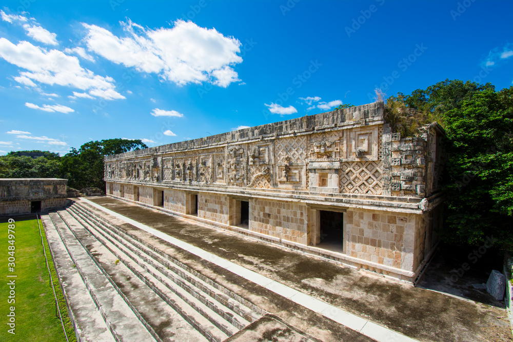 Mayan architecture, Quadrangle of the Nuns of the archaeological zone of Uxmal
