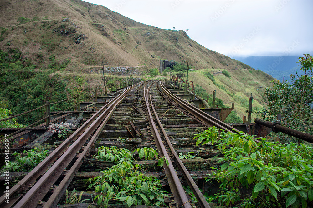 Fototapeta premium railway bridge - funicular system - Paranapiacaba