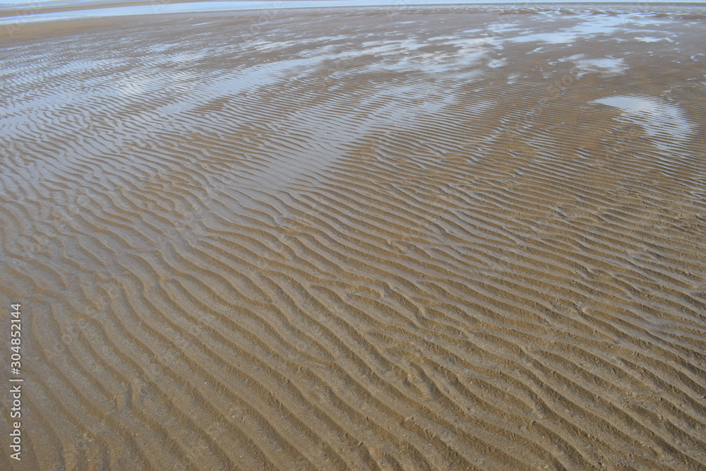 Fototapeta premium ripples in sand