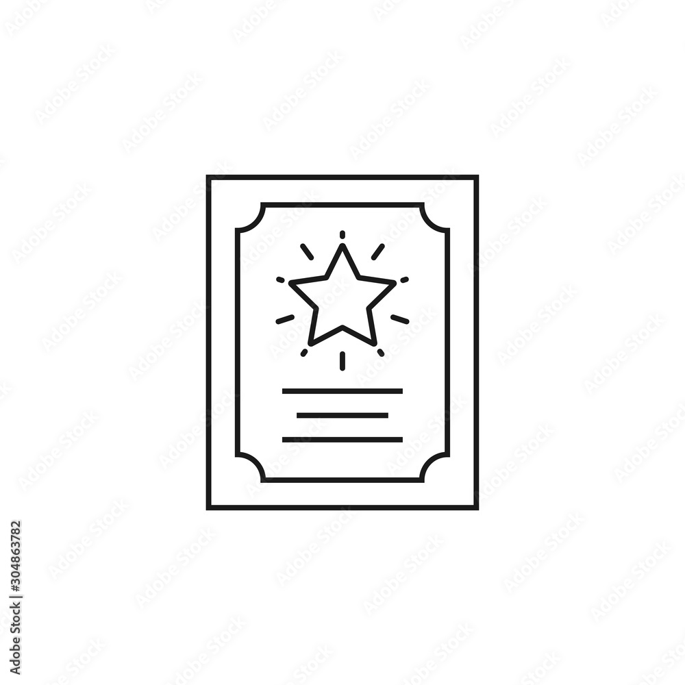 best grade, rating - minimal line web icon. simple vector illustration. concept for infographic, website or app. best grade, rating - minimal line web icon. simple vector illustration. concept for infographic, website or app.