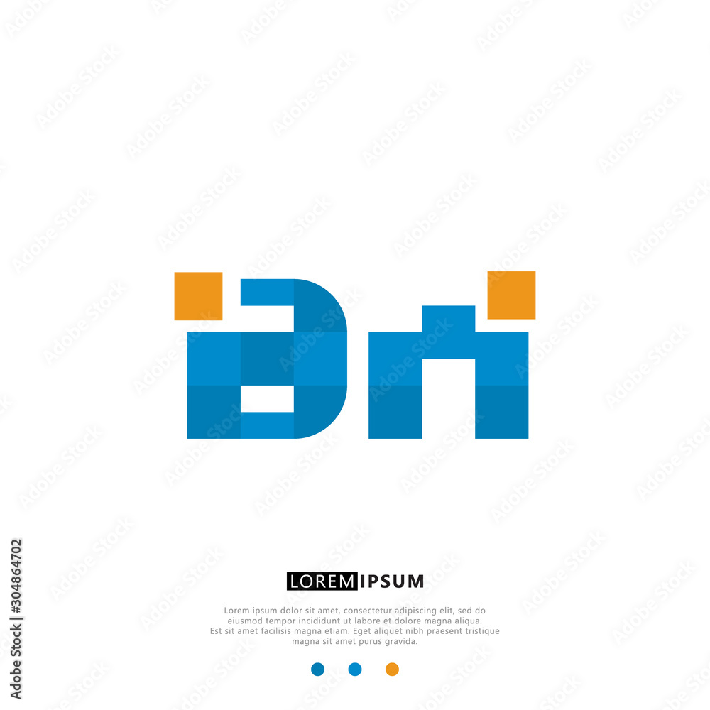 BM B M Logo Monogram with Blue and yellow Colors. modern letter logo design BM B M Logo Monogram with Blue and yellow Colors. modern letter logo design