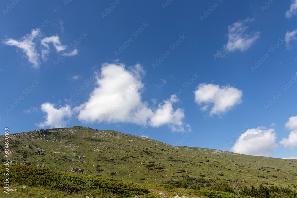 Fototapeta premium landscape of Belmeken Peak, Rila mountain, Bulgaria