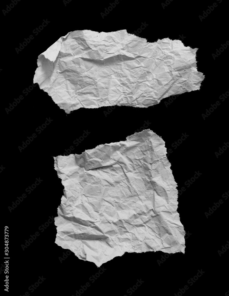 Ripped paper on black background, space for advertising copy. Ripped paper on black background, space for advertising copy.