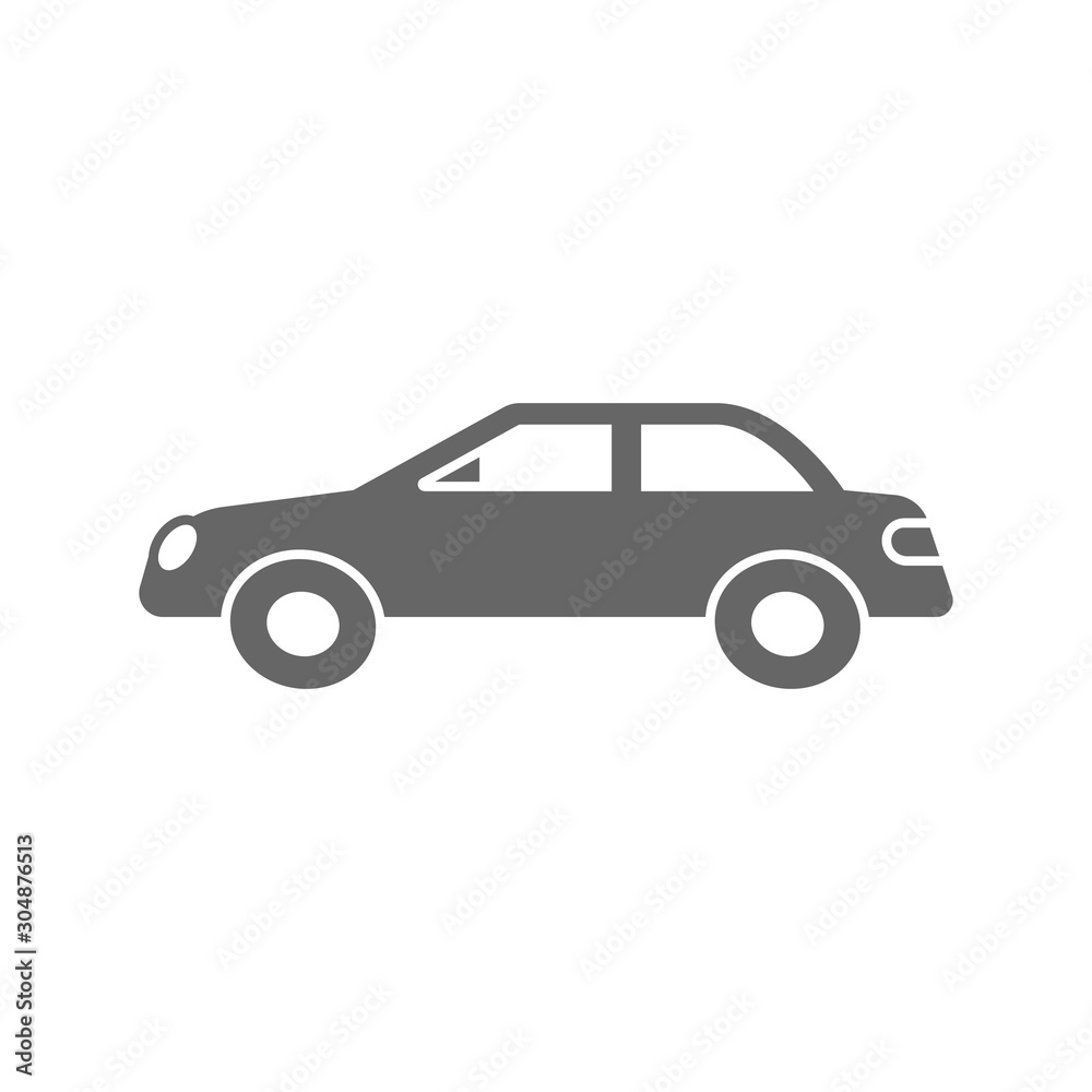  car view front symbol vector