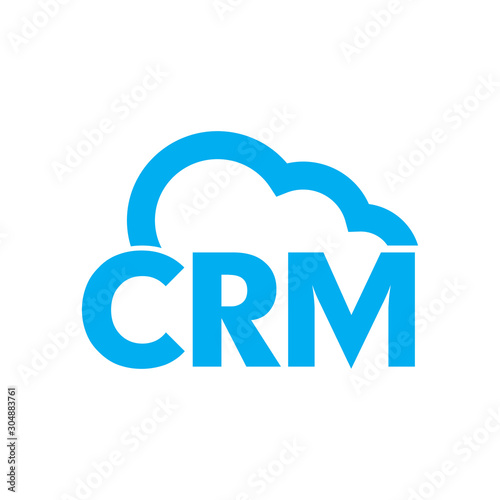 CRM Logo, Business Logo, Cloud Company Logo