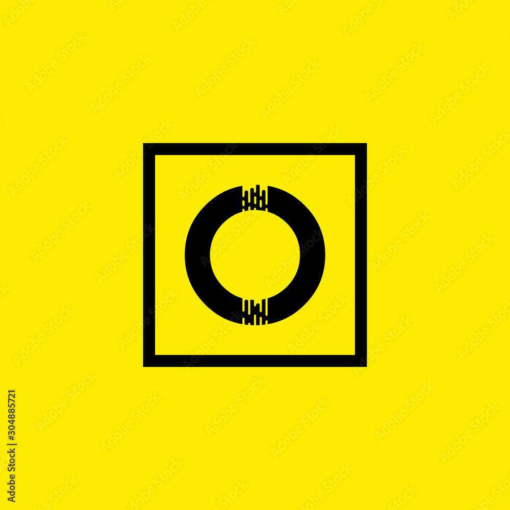 Initial Brush Letter O Modern Alphabet Square Logo Vector Template Design. Square Brush Letter O Logo. O Letter Logo. Initial Brush Letter O Modern Alphabet Square Logo Vector Template Design. Square Brush Letter O Logo. O Letter Logo.