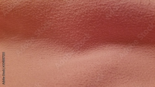 closeup of red leather texture