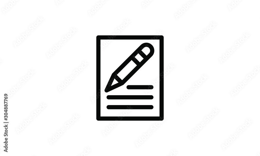 Note book icon vector Note book icon vector