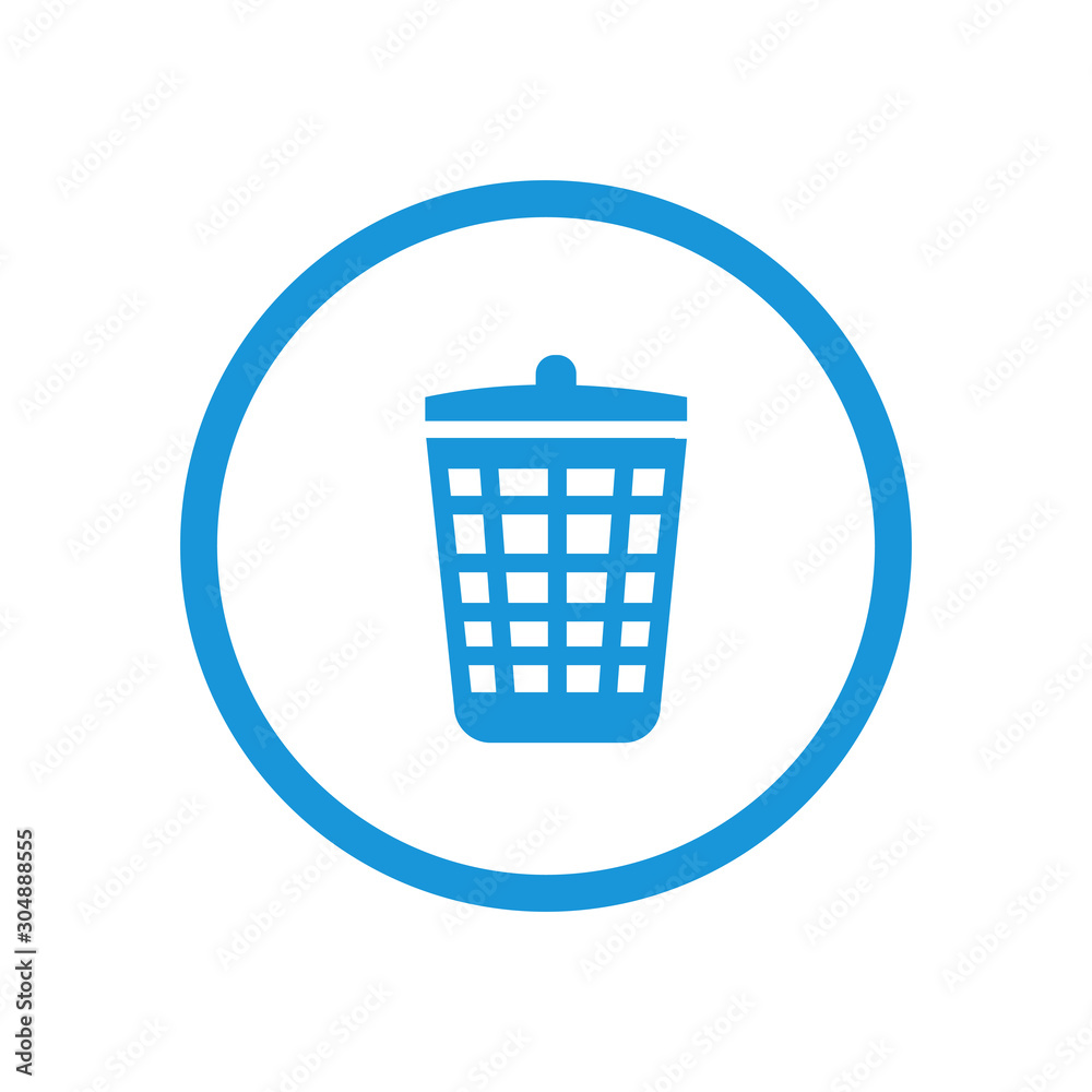 trash can icon vector design symbol trash can icon vector design symbol