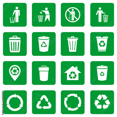 trash can icon vector design symbol