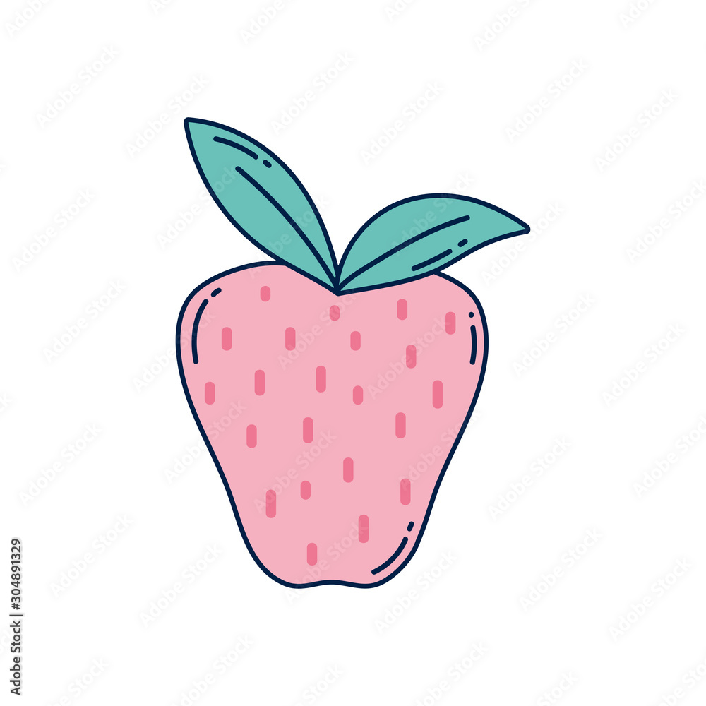 summer strawberry fruit detailed style icon summer strawberry fruit detailed style icon