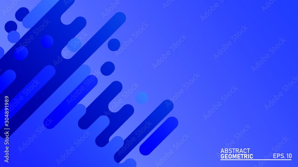 Blue fluid gradient geometric style background Blue fluid gradient geometric style background