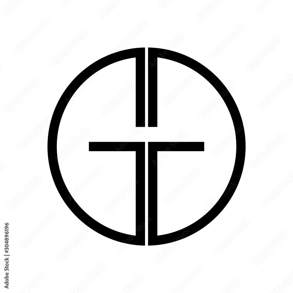 Initial GG Letter logo design vector template Initial GG Letter logo design vector template