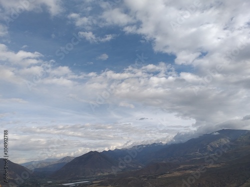 view of mountains