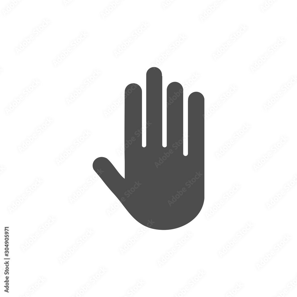 stop sign, hand stop sign icon vector design symbol stop sign, hand stop sign icon vector design symbol