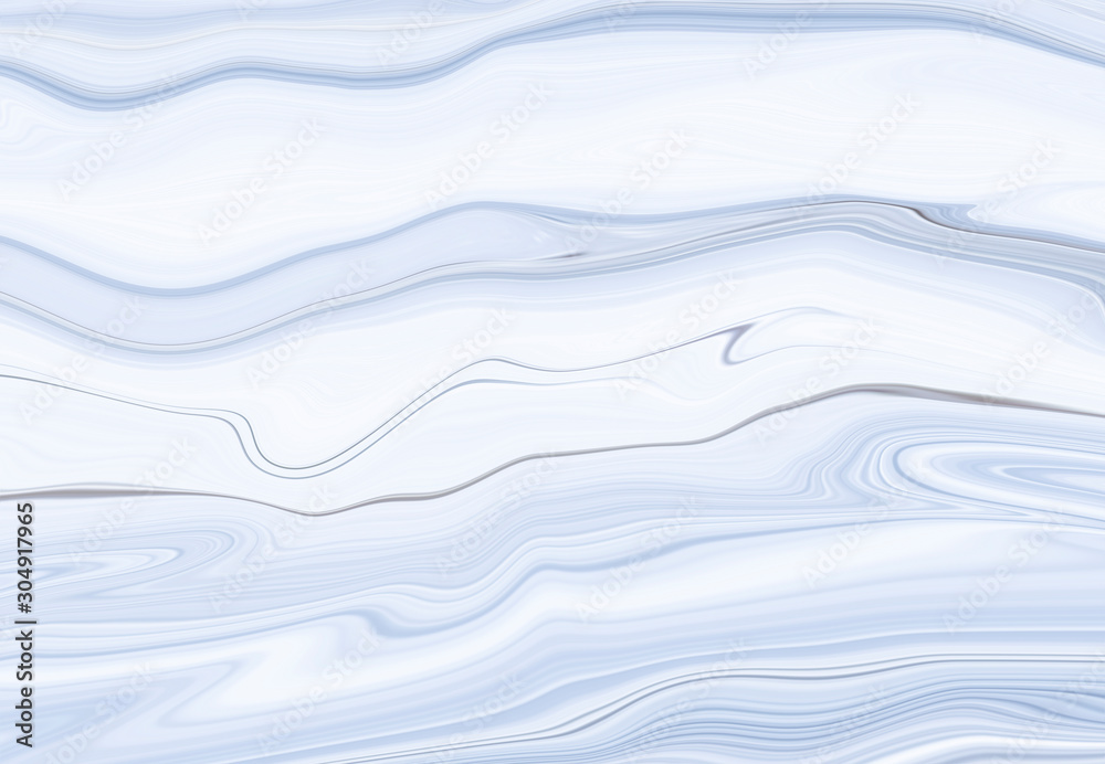 Fototapeta premium Marble rock texture blue ink pattern liquid swirl paint white dark Illustration background for do ceramic counter tile silver gray that is abstract waves for skin wall luxurious art ideas concept.