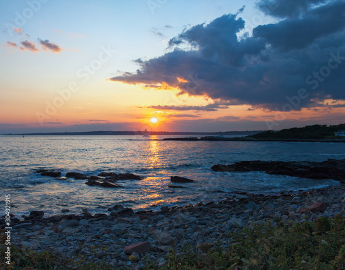Newport Rhode Island sunset