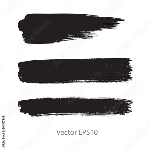 black brush stroke stripes	