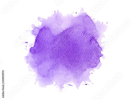 brush splash purple abstract watercolor background.
