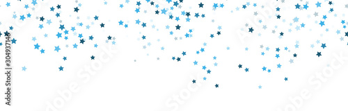 seamless confetti stars background for christmas time © picoStudio