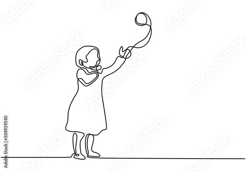 Continuous one line drawing...