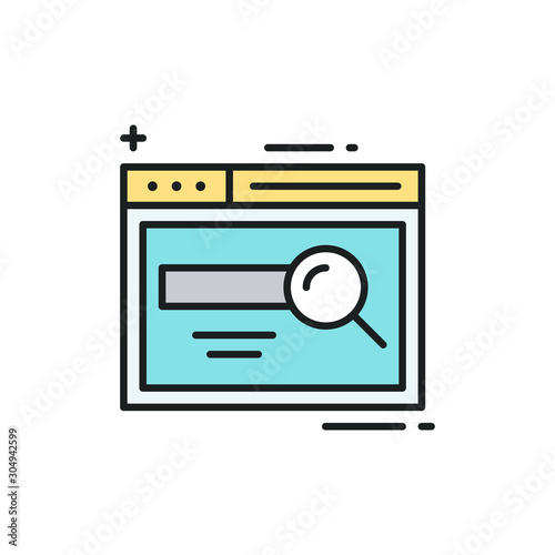 Search Bar Vector Icon