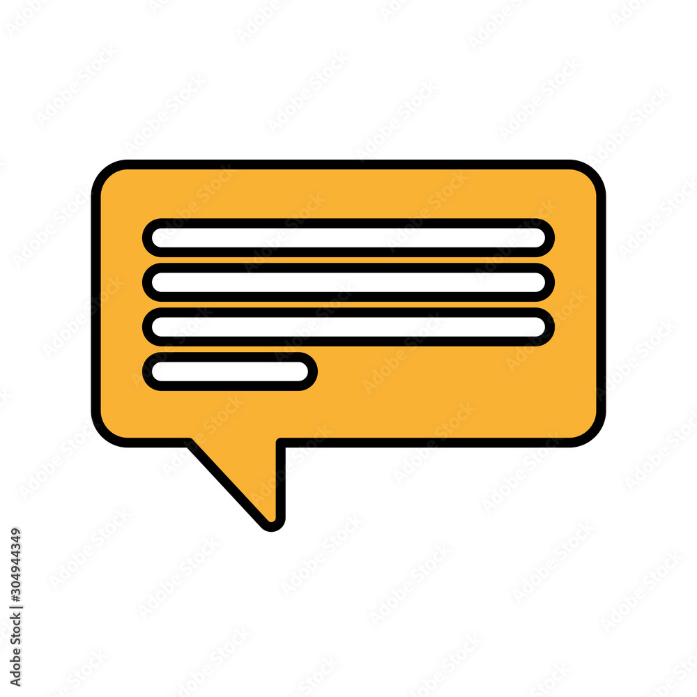 speech bubble on white background speech bubble on white background