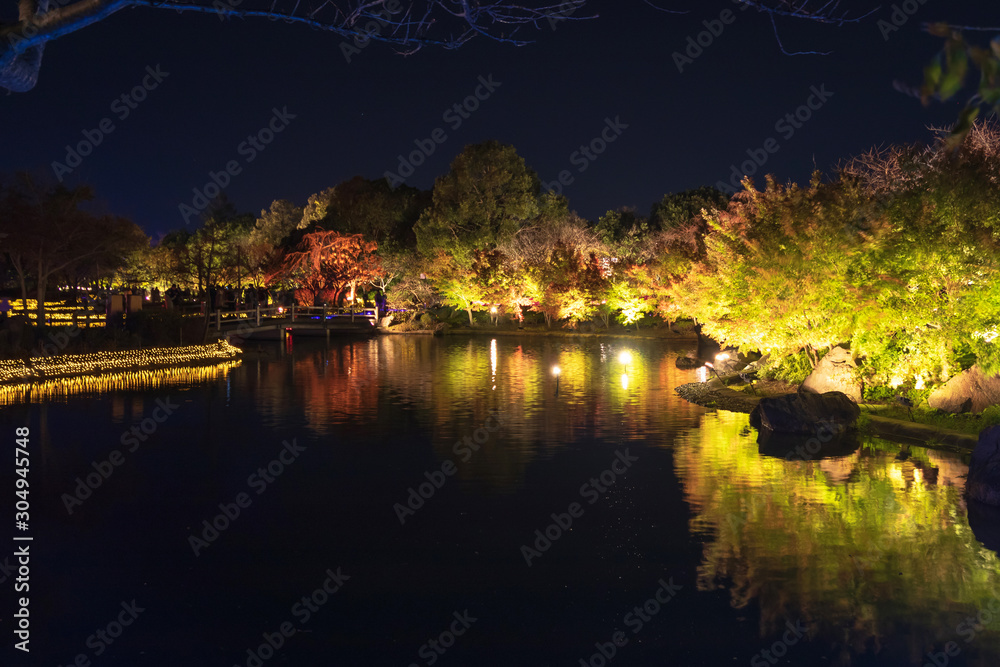 Nabana No Sato 2019-2020 (Oct 19 - May 6) is one of the most popular illumination events in Japan during winter. Over 8 million LED lights are used, Nagoya, Japan. Nabana No Sato 2019-2020 (Oct 19 - May 6) is one of the most popular illumination events in Japan during winter. Over 8 million LED lights are used, Nagoya, Japan.