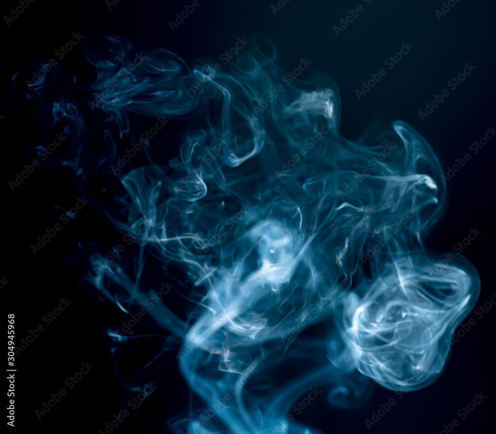 Obraz premium smoke on black background