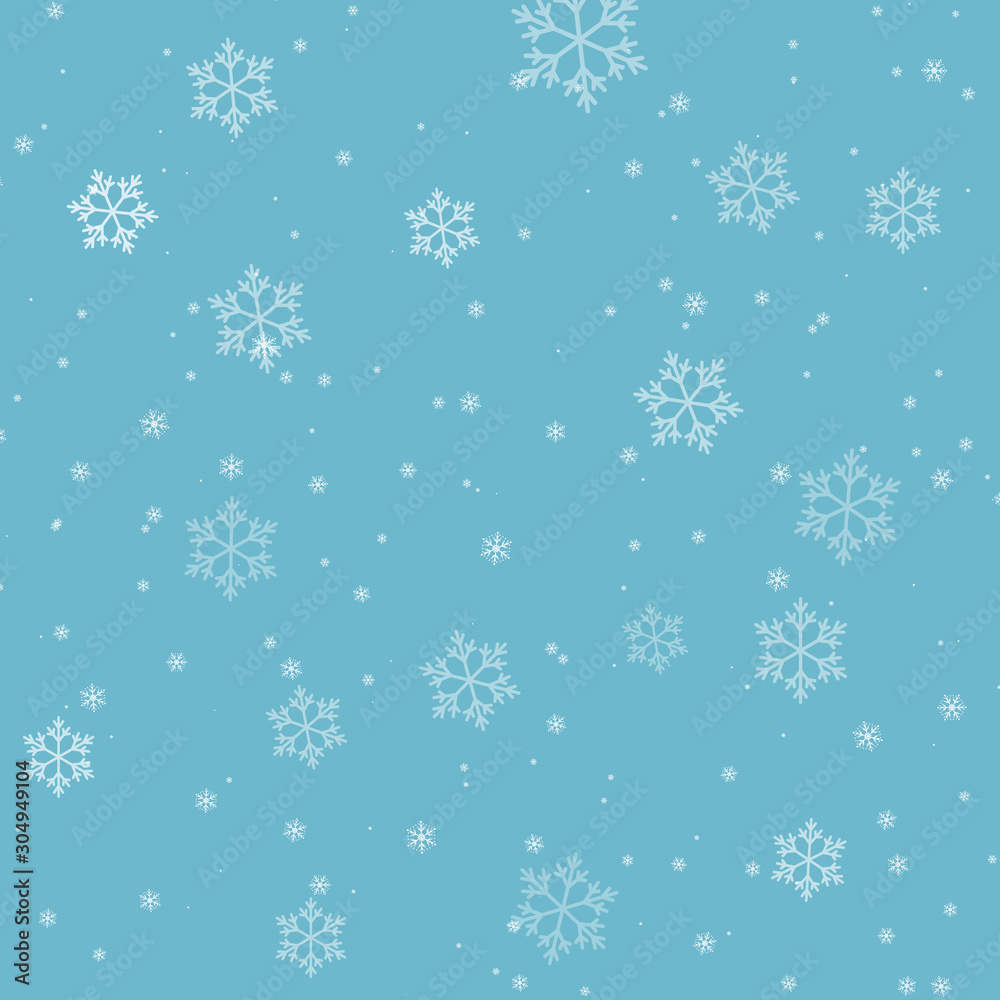 Snow pattern. Vector illustration. Falling snow. Snow pattern. Vector illustration. Falling snow.