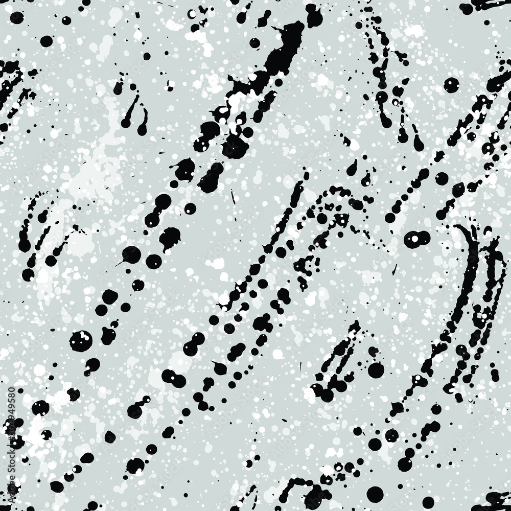 Paint splashes texture seamless pattern Paint splashes texture seamless pattern