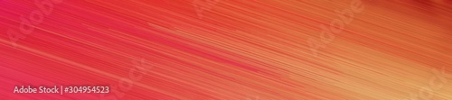 Foto wide banner graphic with diagonal line design and moderate red, sandy brown and