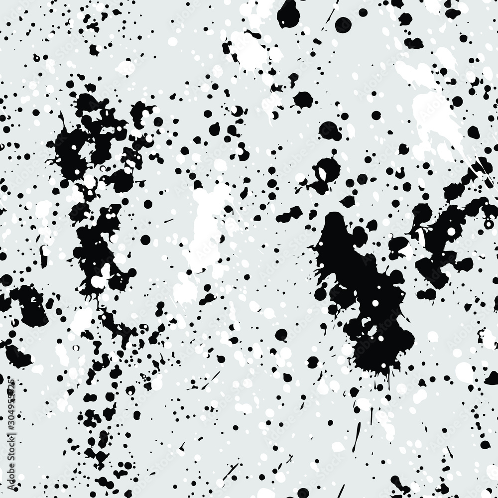 Paint splashes texture seamless pattern Paint splashes texture seamless pattern