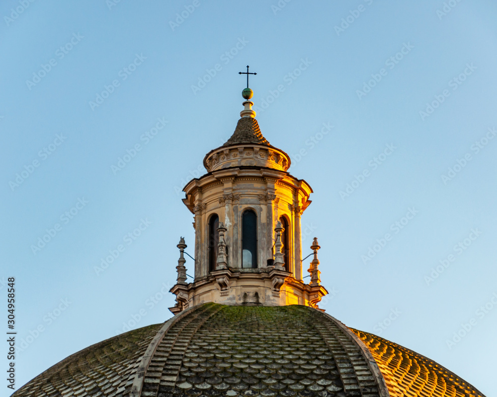 Rome Italy. Church of Rome Italy. Church of
