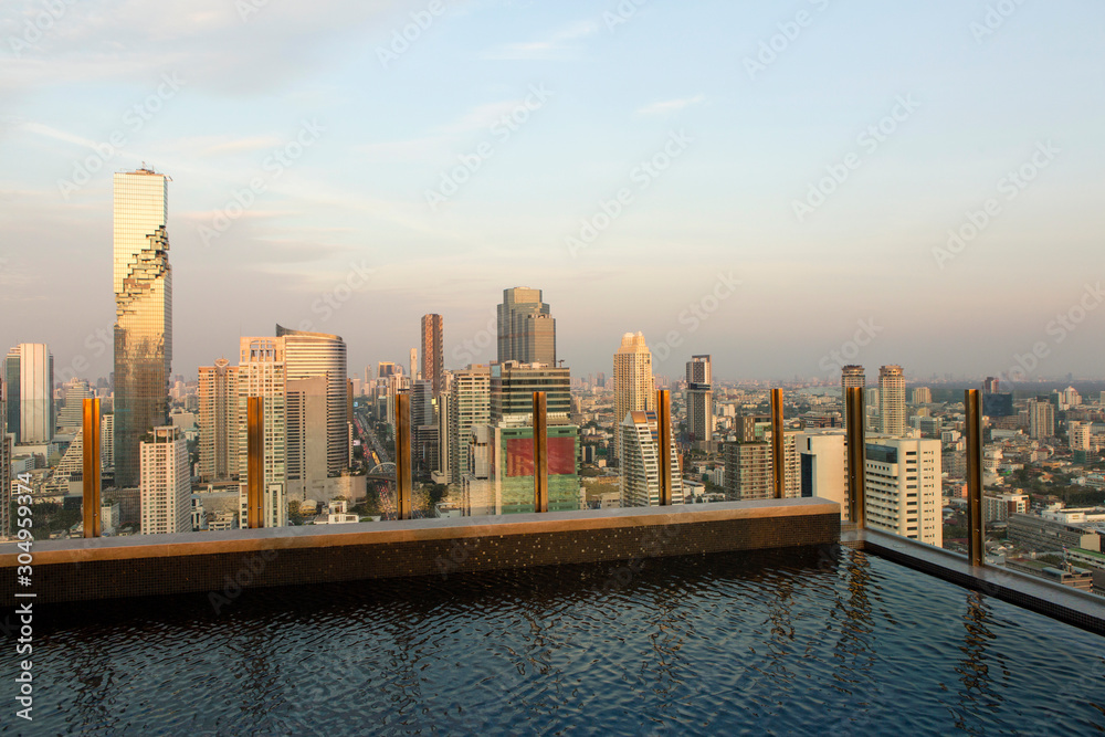 Obraz premium Cityscape Bangkok Tajlandia