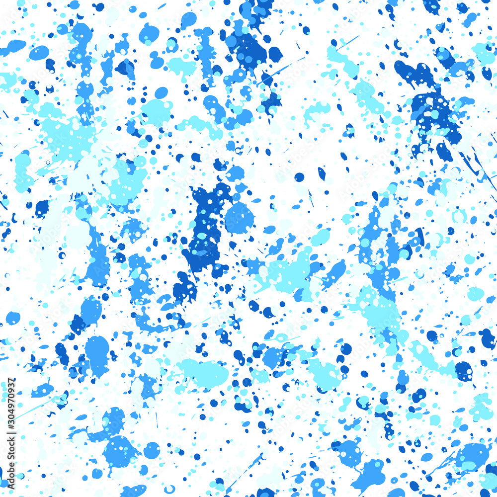 Paint splashes texture seamless pattern