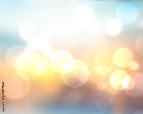 Abstract background with bokeh holiday wallpaper